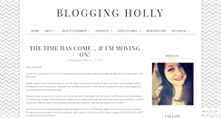 Desktop Screenshot of bloggingholly.com